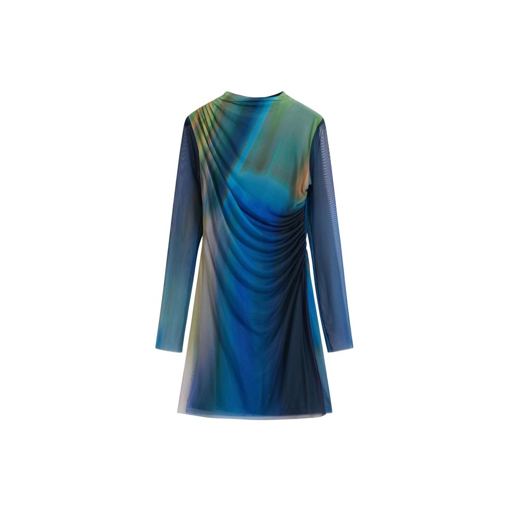 Desigual Blue Polyester Short Dress | Regal Royce