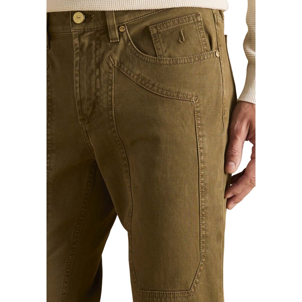 Jeckerson Brown Cotton Skinny Jeans | Regal Royce