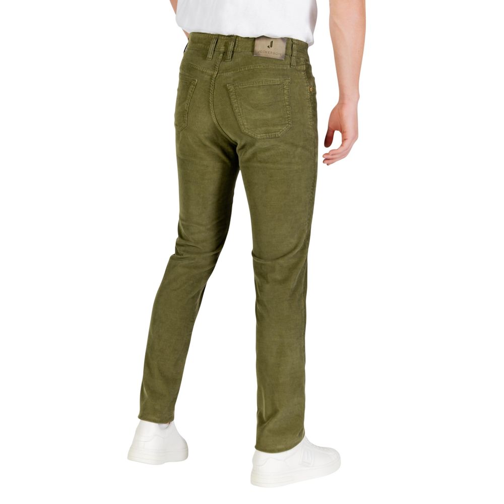 Jeckerson Green Cotton Skinny Jeans | Regal Royce
