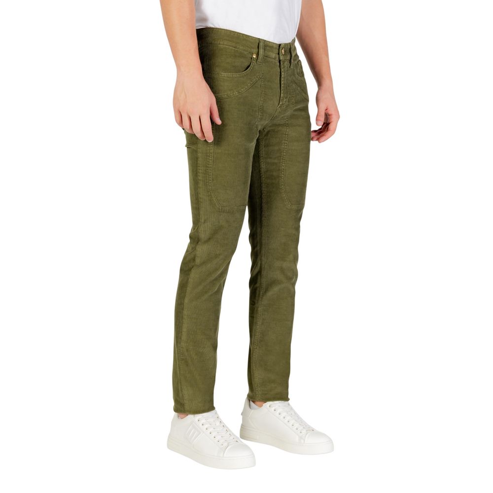 Jeckerson Green Cotton Skinny Jeans | Regal Royce