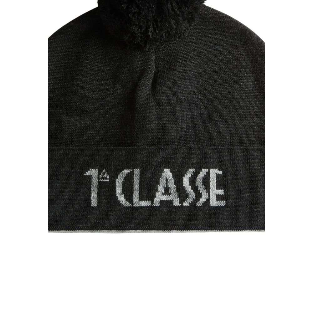 Alviero Martini Prima Classe Gray Wool Cap (Baseball Hat) | Regal Royce