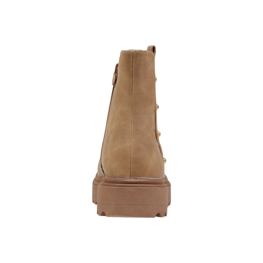 Alviero Martini Prima Classe Beige Polyethylene Ankle Boots | Regal Royce