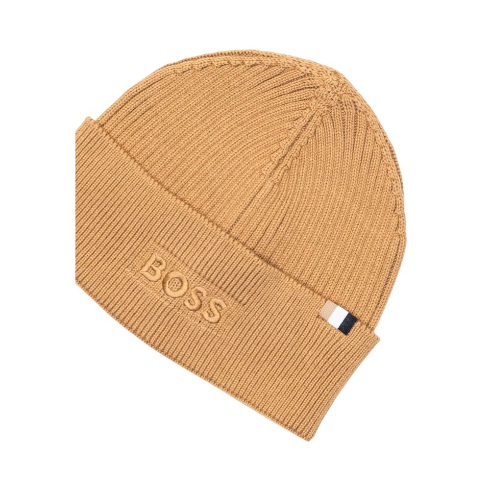 Hugo Boss Beige Cotton Cap (Baseball Hat) | Regal Royce