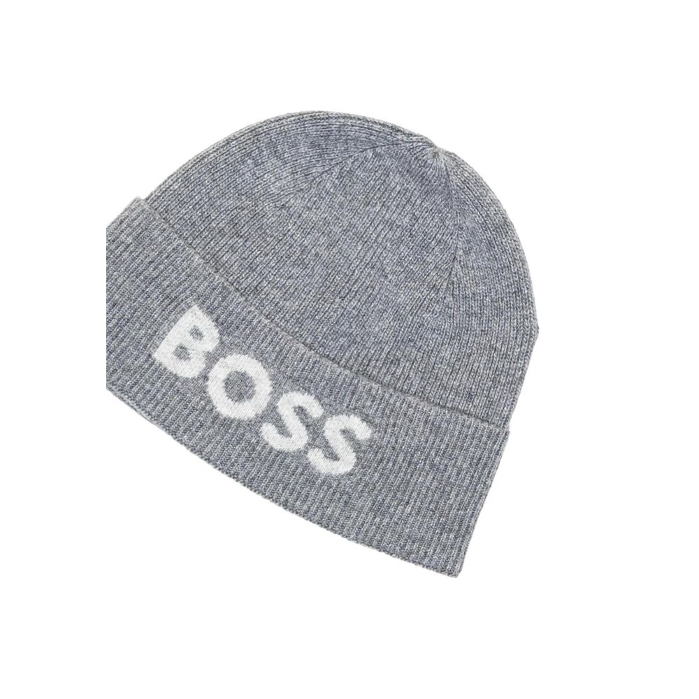 Hugo Boss Gray Recycled Polyamide Cap (Baseball Hat) | Regal Royce