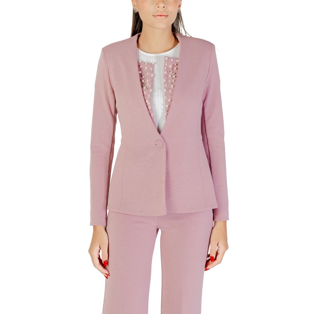 Rinascimento Multicolor Polyester Blazer | Regal Royce