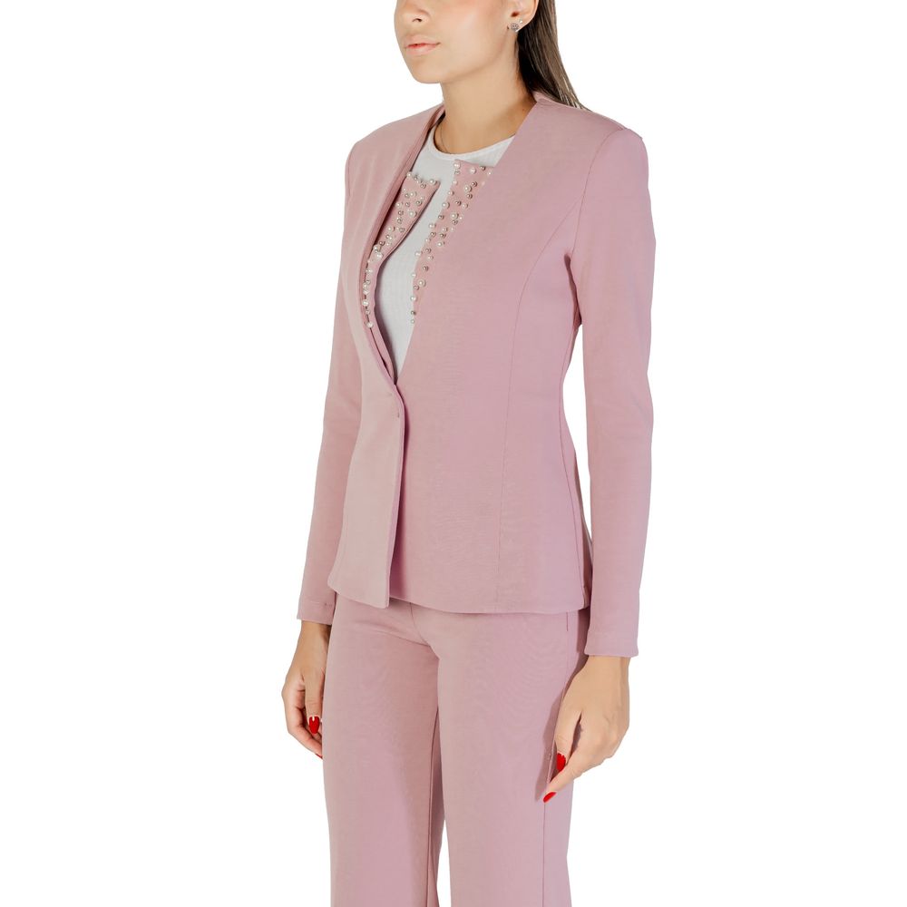 Rinascimento Multicolor Polyester Blazer | Regal Royce