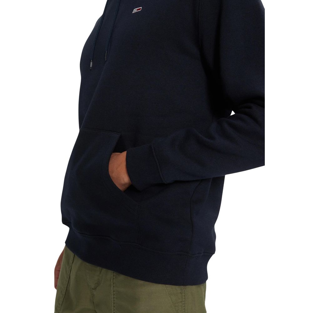 Tommy Hilfiger Jeans Blue Cotton Hoodie | Regal Royce