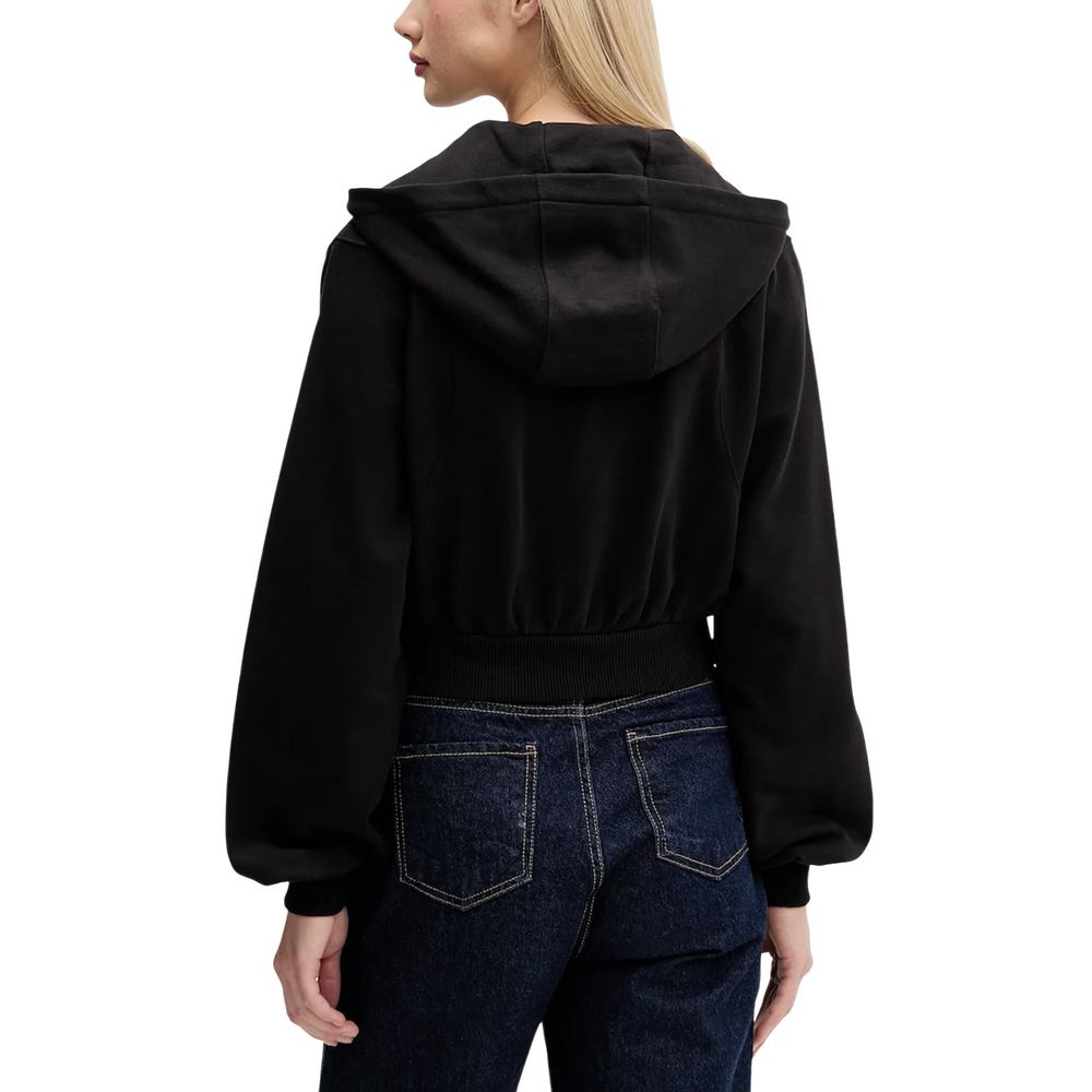 Tommy Hilfiger Jeans Black Recycled Cotton Hoodie | Regal Royce