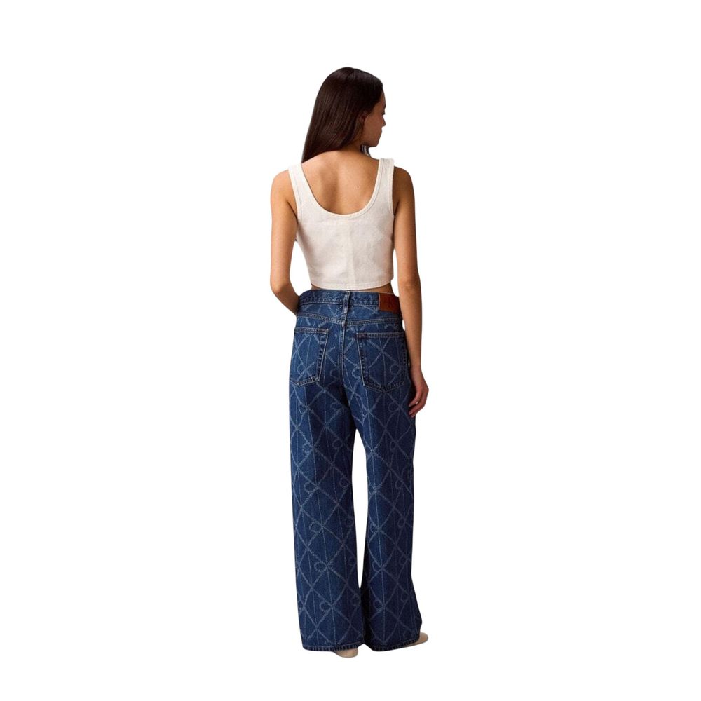 Calvin Klein Jeans Blue Cotton Boyfriend Jeans | Regal Royce