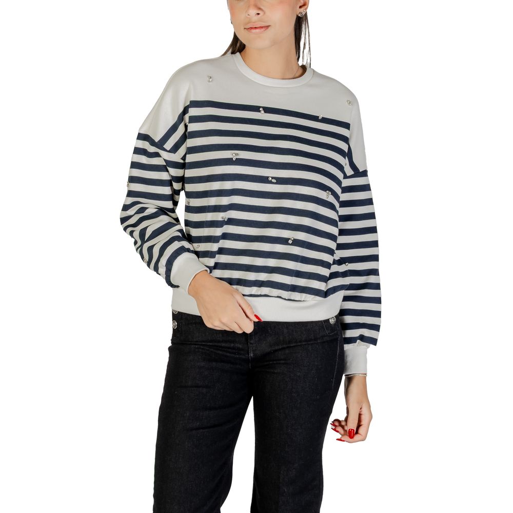 Only Blue Cotton Sweatshirt | Regal Royce