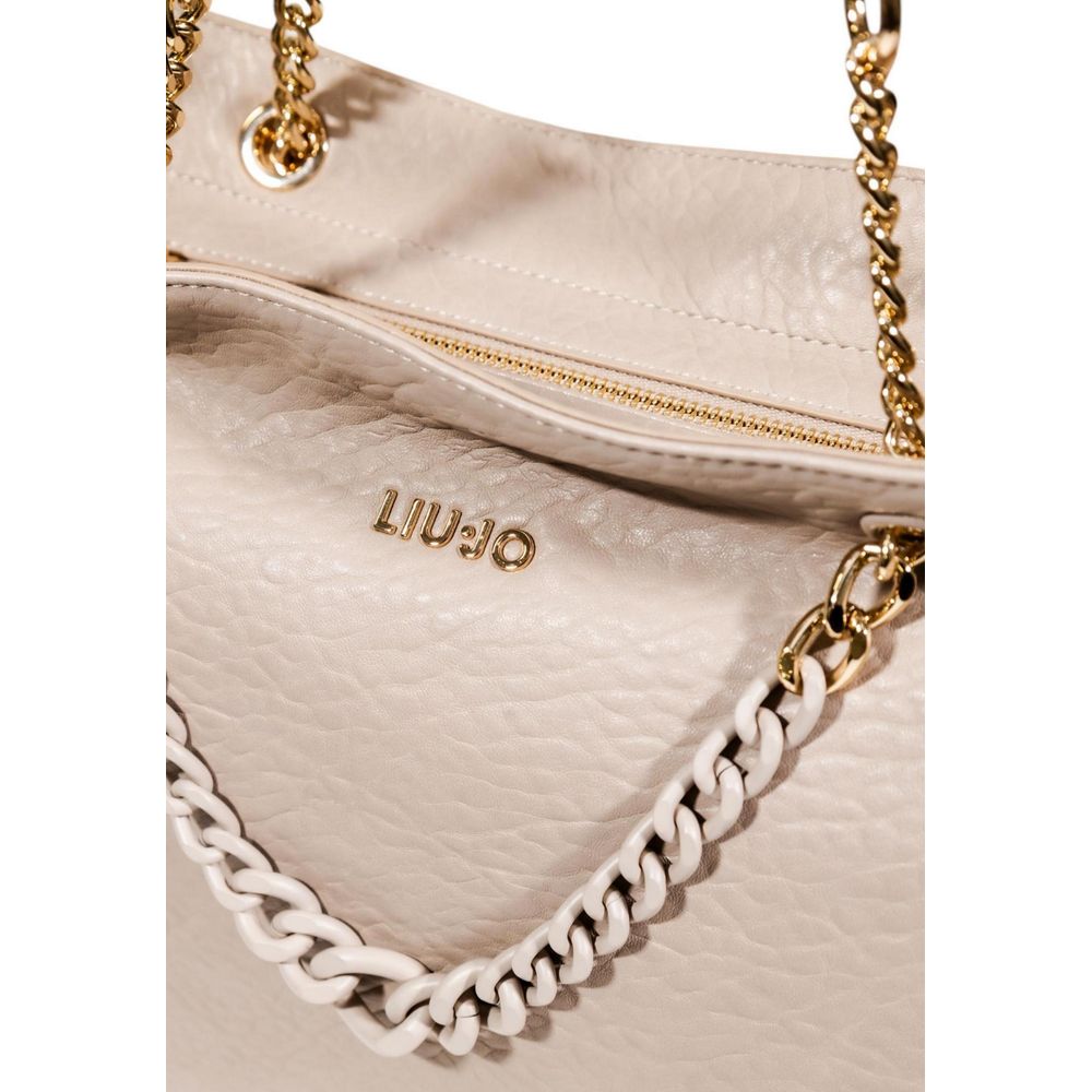 Liu Jo Beige Polyester Handbag | Regal Royce