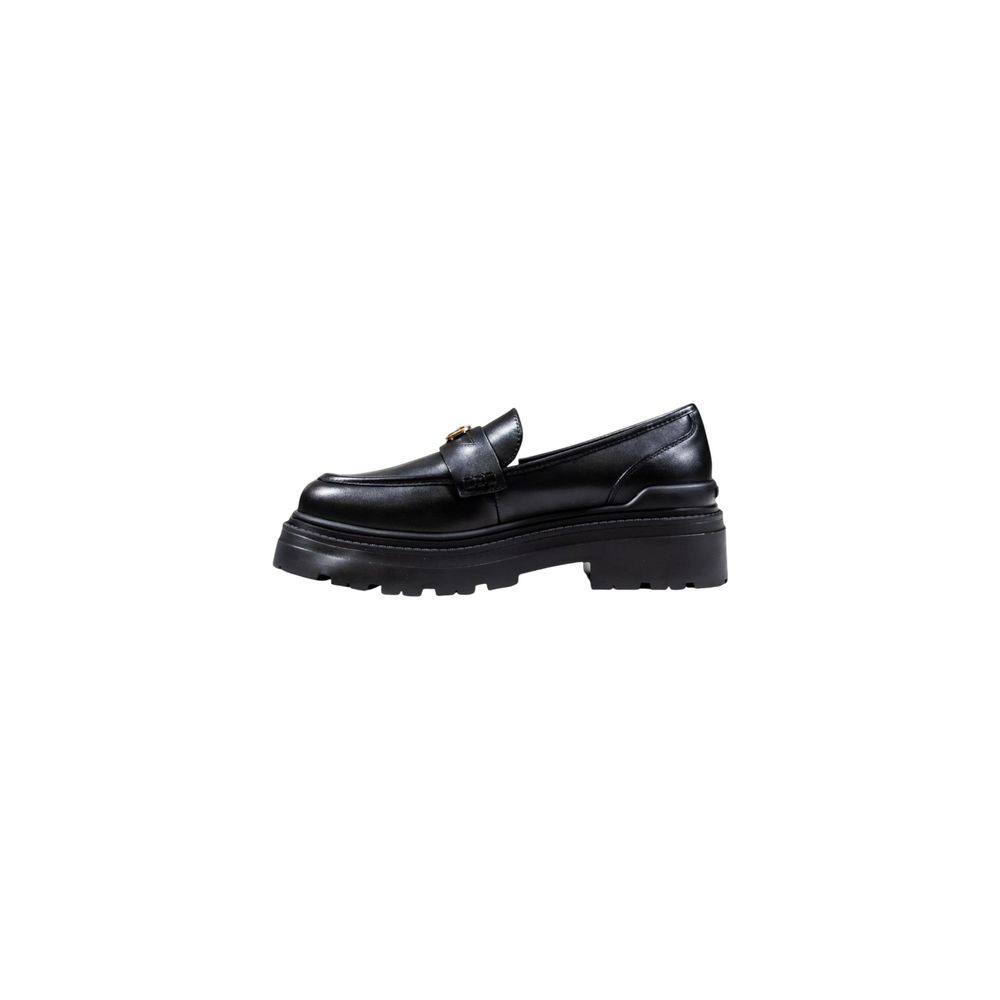 PINKO Black Leather Platform Pumps | Regal Royce