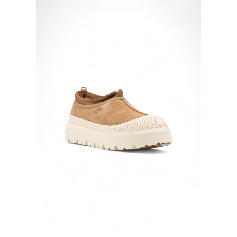 UGG Beige Suede Leather Clogs | Regal Royce