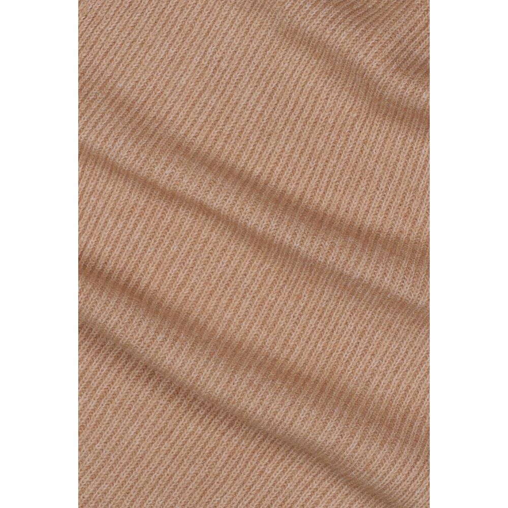 Pieces Beige Recycled Polyester Scarf | Regal Royce