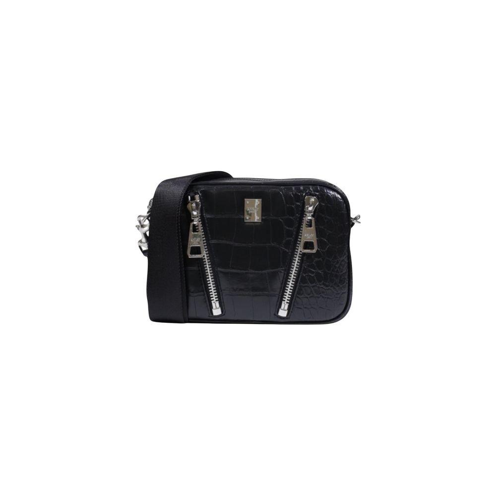 Replay Black Polyester Handbag | Regal Royce
