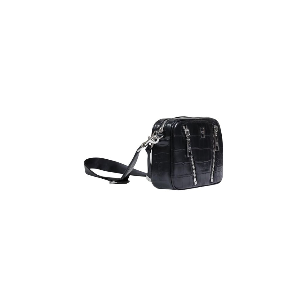 Replay Black Polyester Handbag | Regal Royce