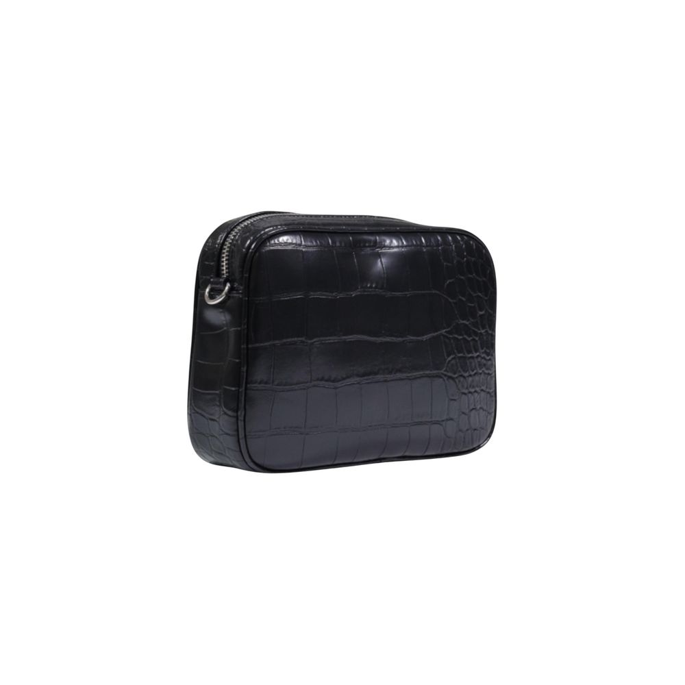 Replay Black Polyester Handbag | Regal Royce