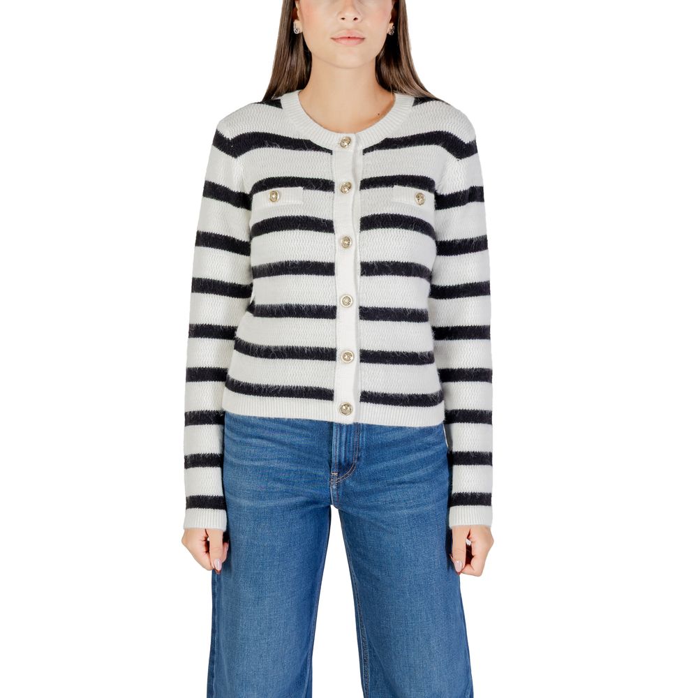 Morgan De Toi White Marabou Cardigan | Regal Royce