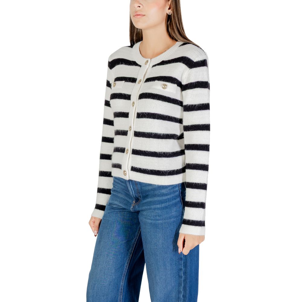 Morgan De Toi White Marabou Cardigan | Regal Royce