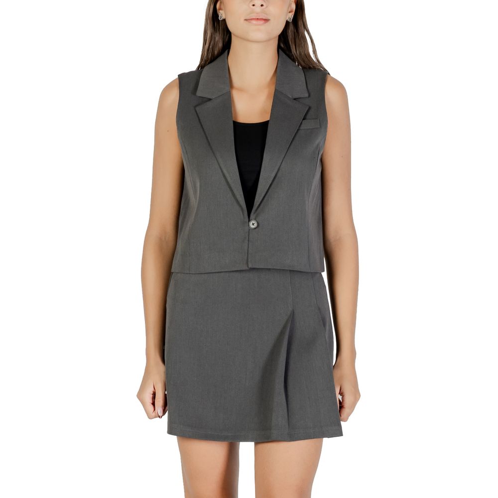 Only Gray Recycled Polyester Waistcoat | Regal Royce