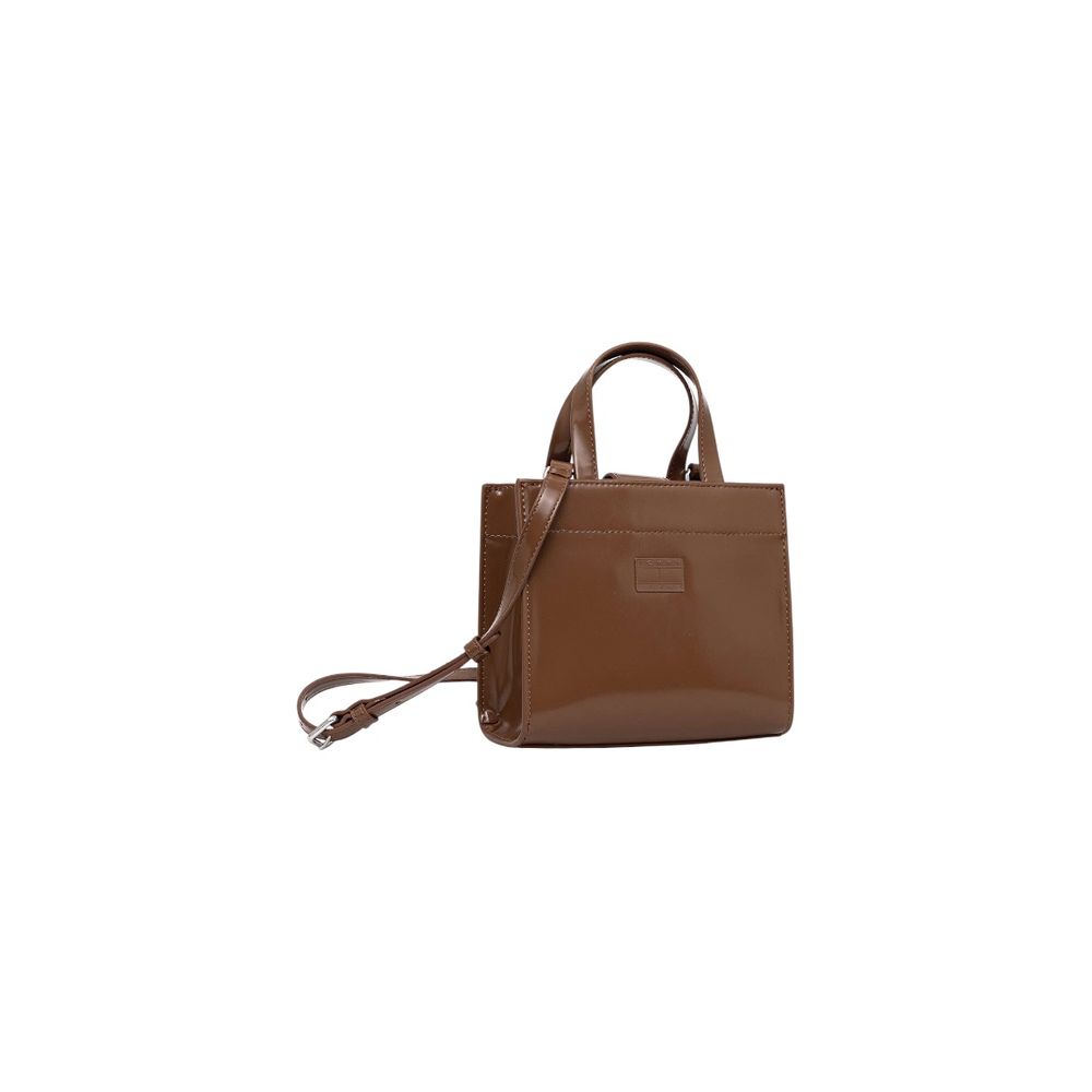 Tommy Hilfiger Jeans Beige Polyethylene Handbag | Regal Royce