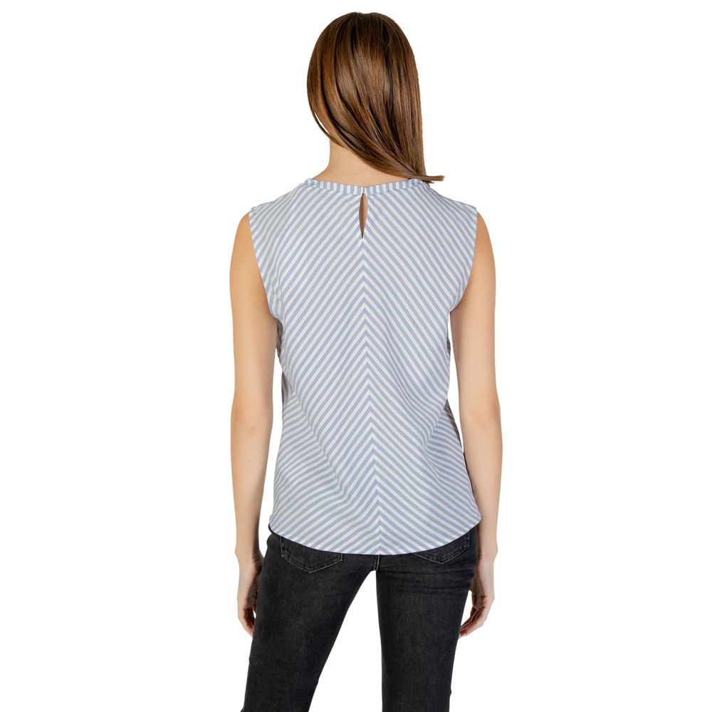 Tommy Hilfiger Jeans Blue Cotton Tank Tops | Regal Royce
