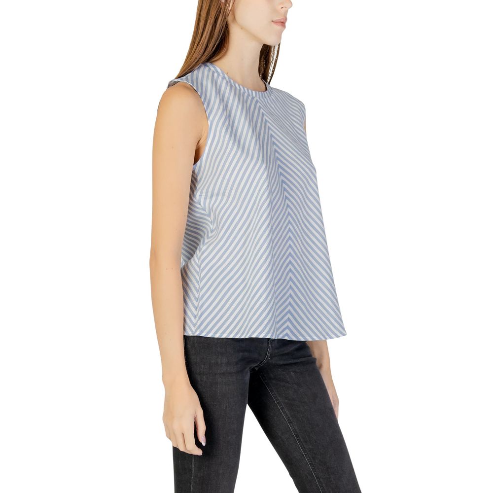 Tommy Hilfiger Jeans Blue Cotton Tank Tops | Regal Royce