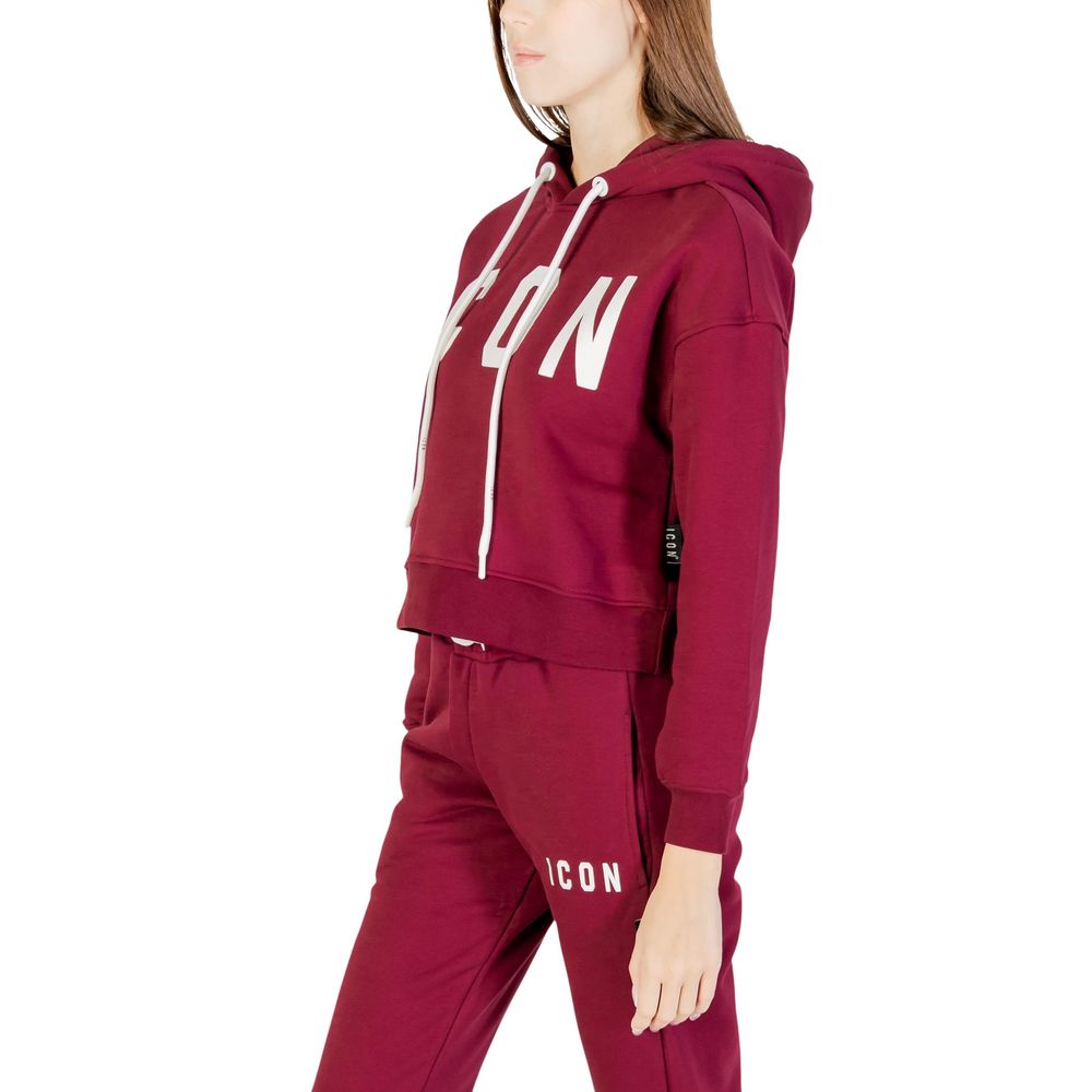 Icon Bordeaux Cotton Hoodie | Regal Royce