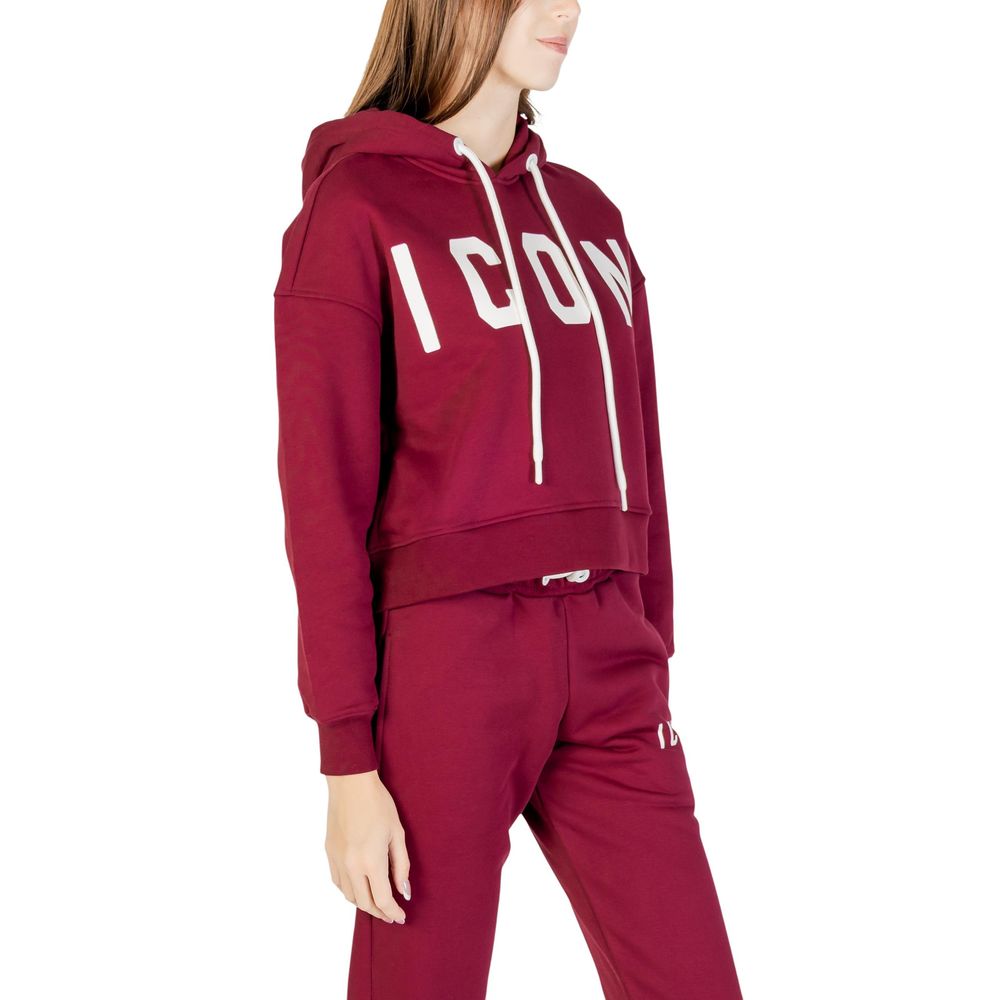 Icon Bordeaux Cotton Hoodie | Regal Royce