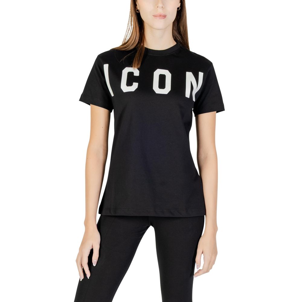 Icon Black Cotton T-Shirt | Regal Royce