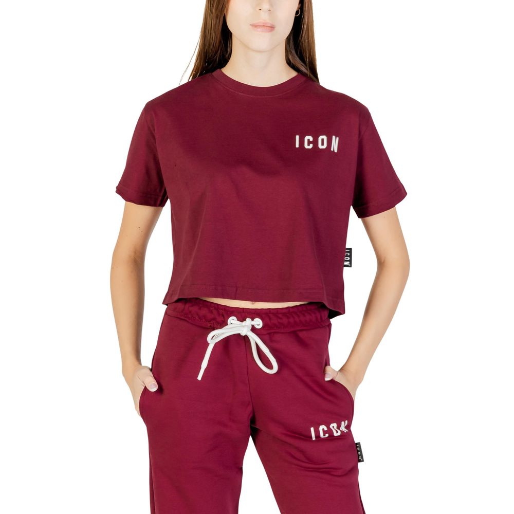 Icon Bordeaux Cotton T-Shirt | Regal Royce
