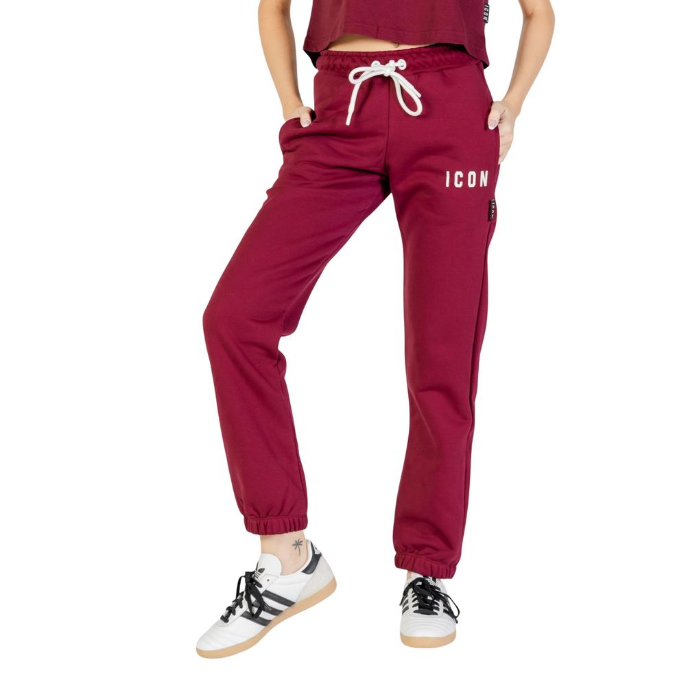 Icon Bordeaux Cotton Joggers (Workout Pants) | Regal Royce