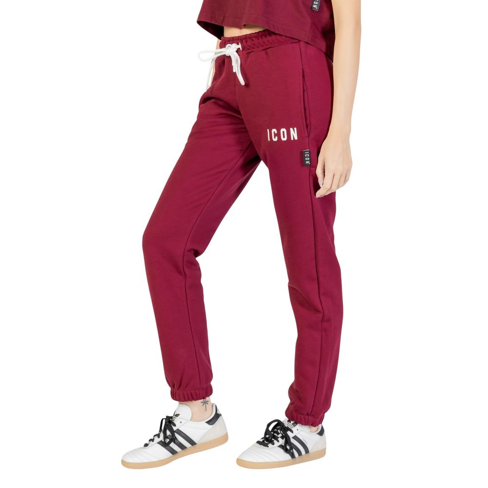 Icon Bordeaux Cotton Joggers (Workout Pants) | Regal Royce