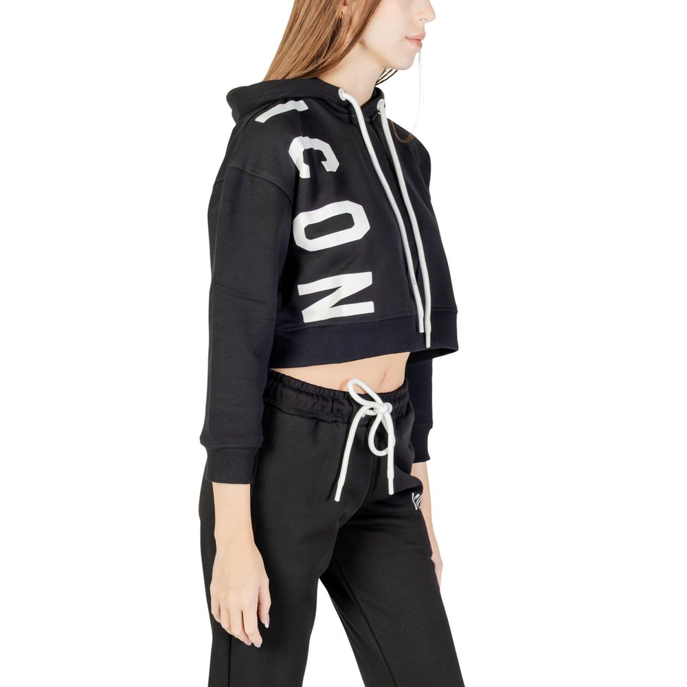 Icon Black Cotton Hoodie | Regal Royce