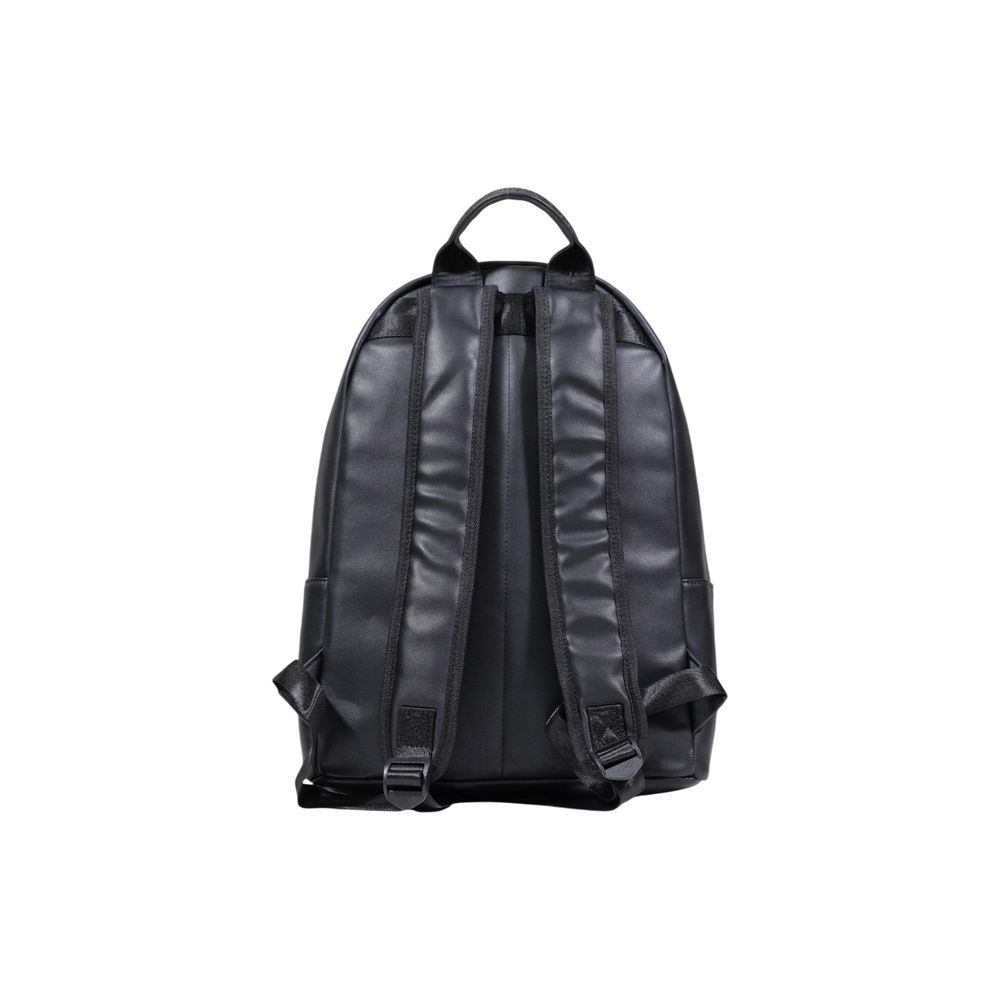 County of Milan Black Polyethylene Backpack | Regal Royce