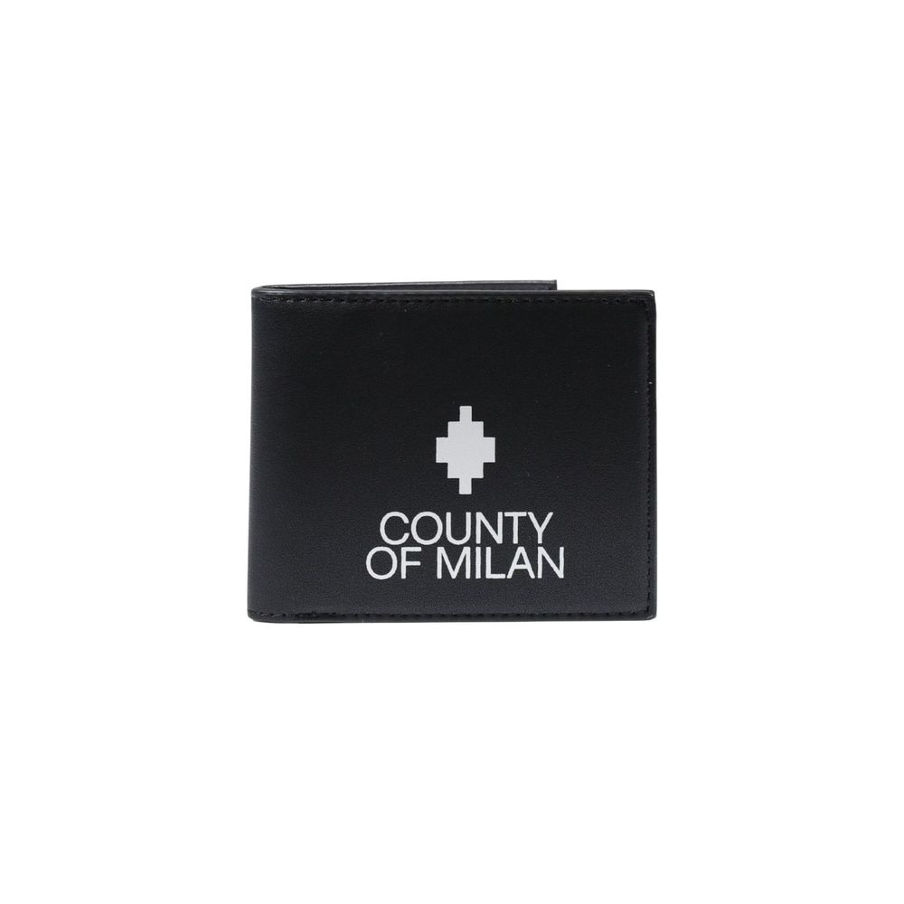 County of Milan Black Polyethylene Wallet | Regal Royce