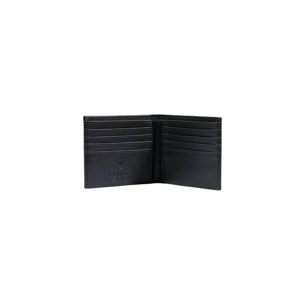 County of Milan Black Polyethylene Wallet | Regal Royce