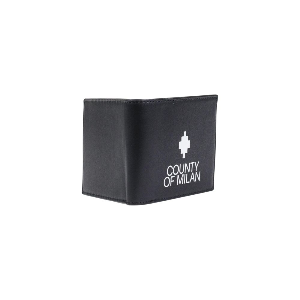 County of Milan Black Polyethylene Wallet | Regal Royce