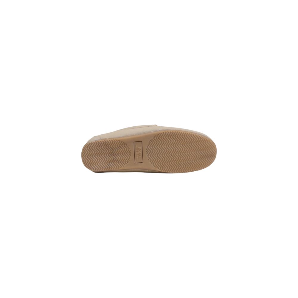 Ralph Lauren Beige Textile Slippers | Regal Royce