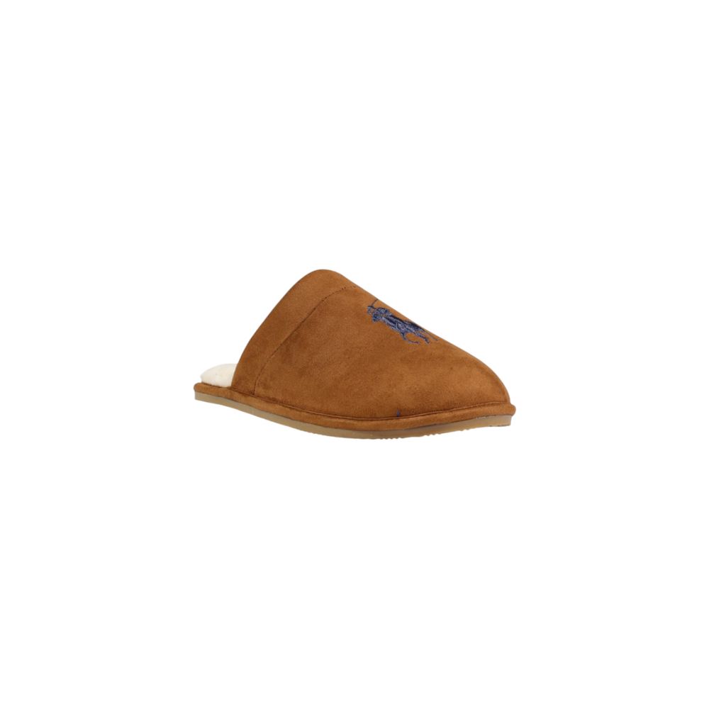 Ralph Lauren Brown Textile Slippers | Regal Royce