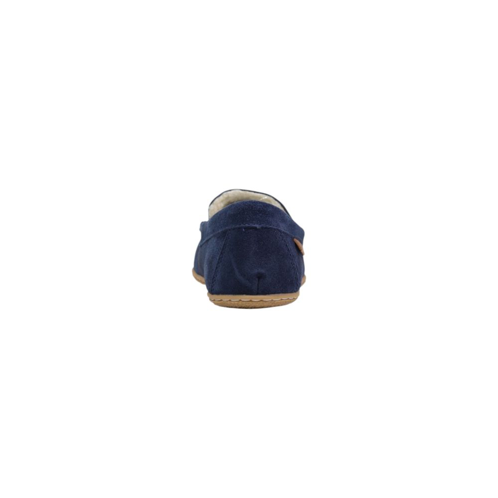 Ralph Lauren Blue Suede Leather Slippers | Regal Royce
