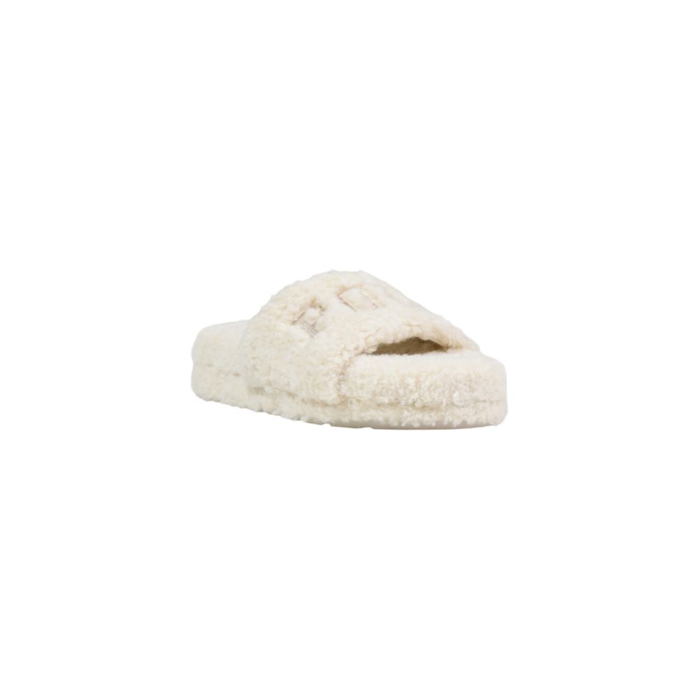 Ralph Lauren Cream Textile Slippers | Regal Royce