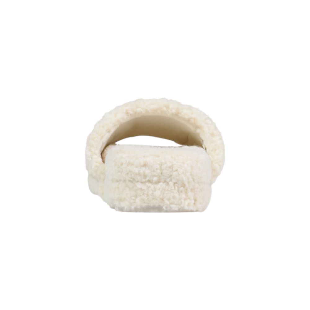 Ralph Lauren Cream Textile Slippers | Regal Royce