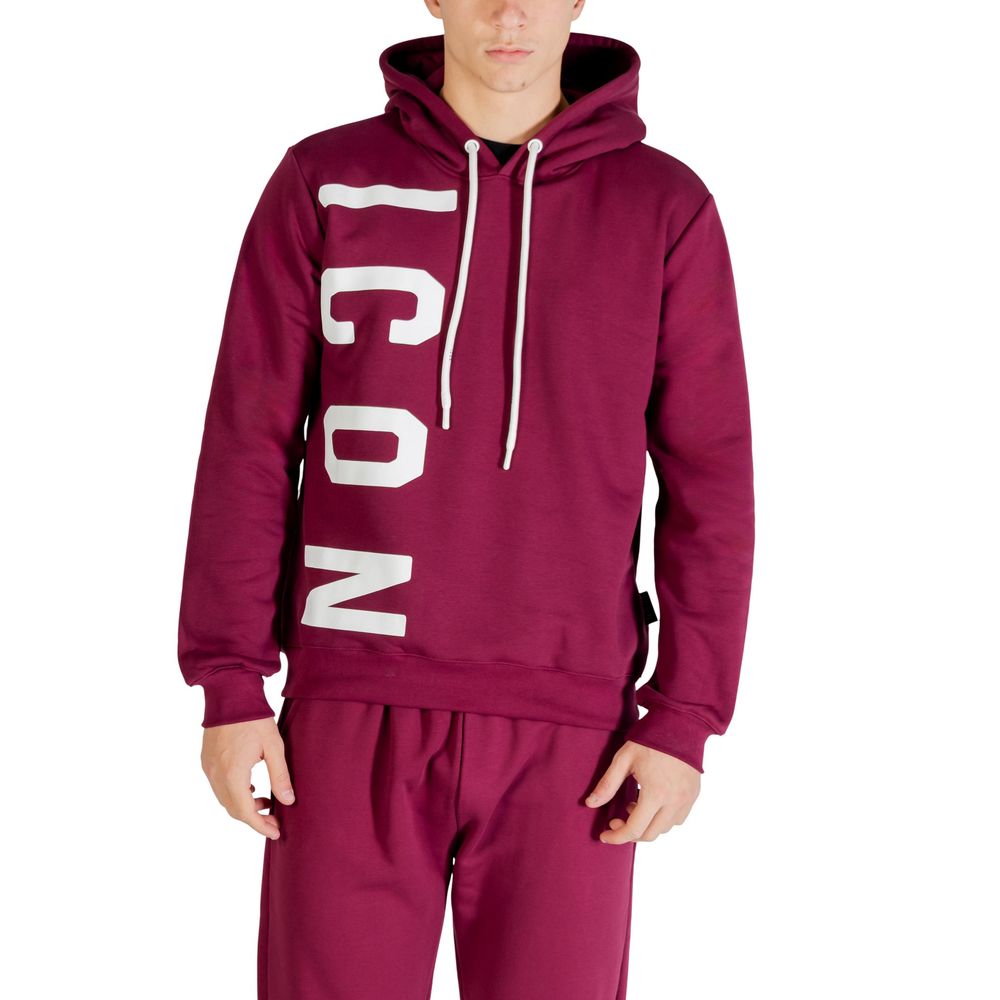 Icon Bordeaux Cotton Hoodie | Regal Royce