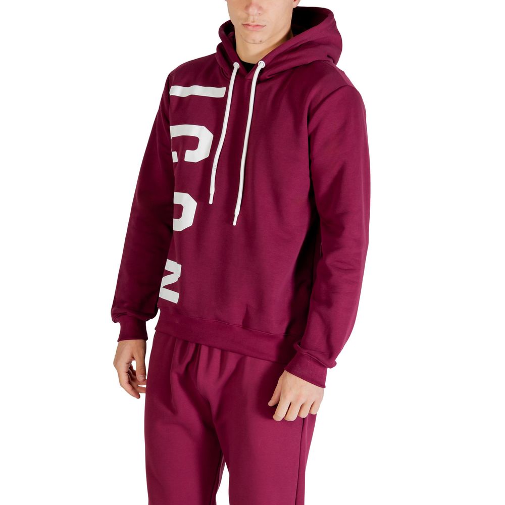 Icon Bordeaux Cotton Hoodie | Regal Royce