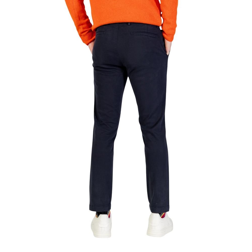 Borghese Blue Cotton Skinny Pants | Regal Royce