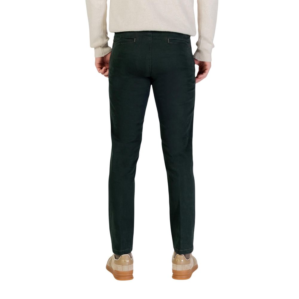Borghese Green Cotton Skinny Pants | Regal Royce