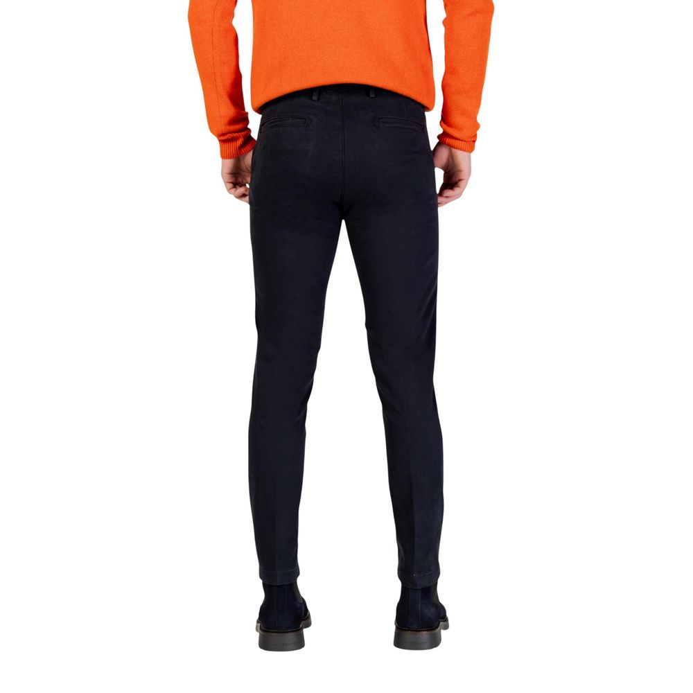 Borghese Blue Cotton Skinny Pants | Regal Royce