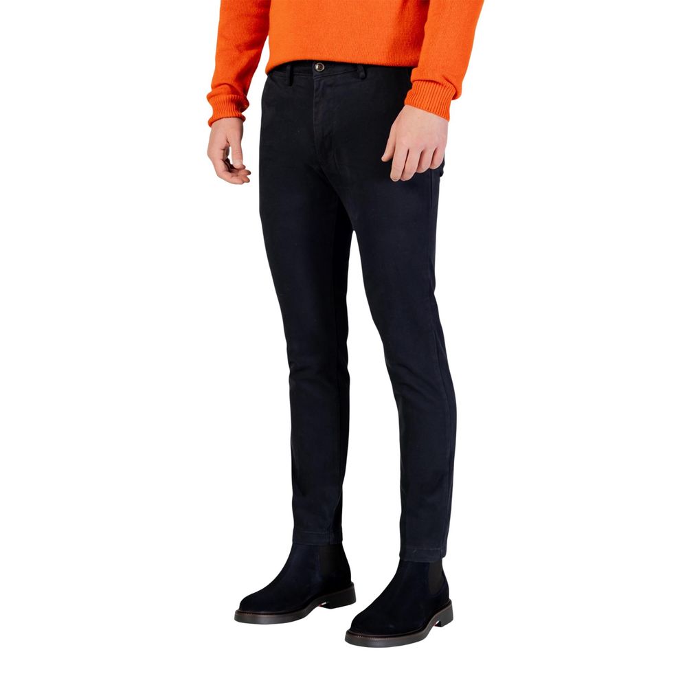 Borghese Blue Cotton Skinny Pants | Regal Royce