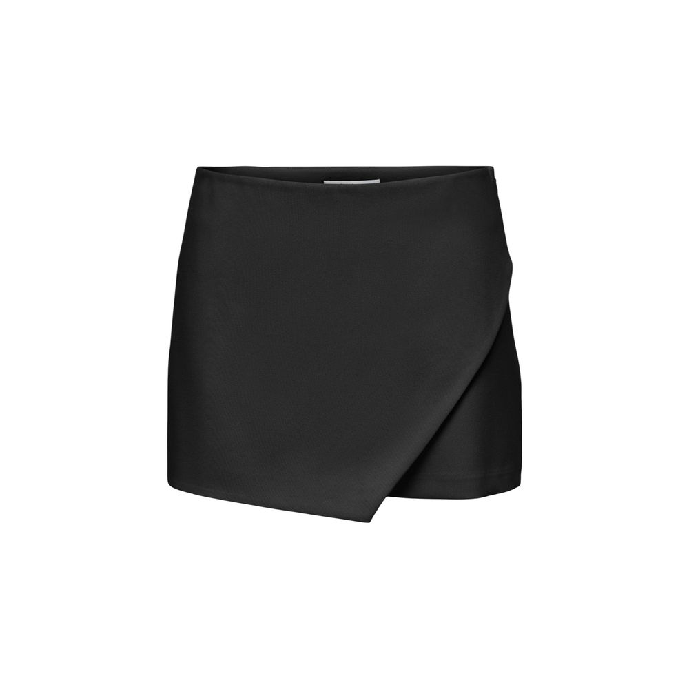 Only Black Polyester Shorts | Regal Royce